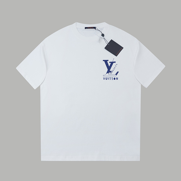 ルイ・ヴィトン（LOUIS VUITTON）ホットダイヤモンド プリント Tシャツ 半袖 メンズ & レディース