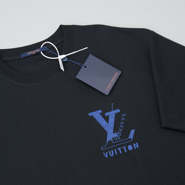 ルイ・ヴィトン（LOUIS VUITTON）ホットダイヤモンド プリント Tシャツ 半袖 メンズ & レディース