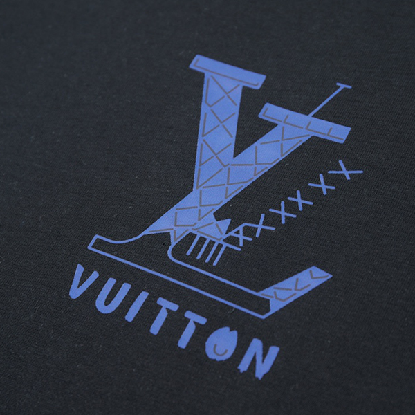 ルイ・ヴィトン（LOUIS VUITTON）ホットダイヤモンド プリント Tシャツ 半袖 メンズ & レディース