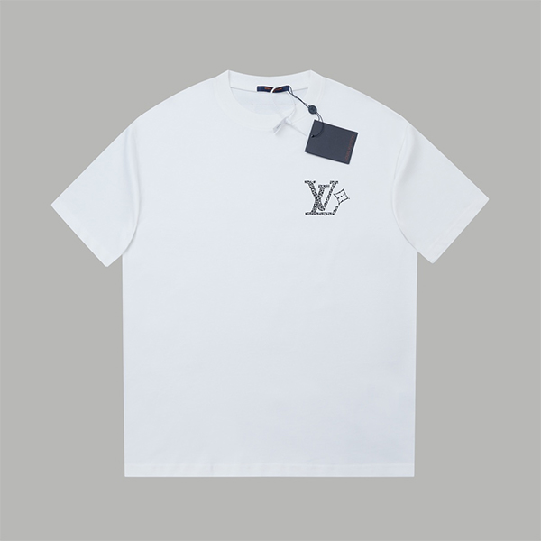 ルイ・ヴィトン（LOUIS VUITTON）ホットダイヤモンド プリント Tシャツ 半袖 メンズ & レディース