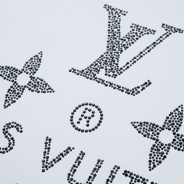 ルイ・ヴィトン（LOUIS VUITTON）ホットダイヤモンド プリント Tシャツ 半袖 メンズ & レディース