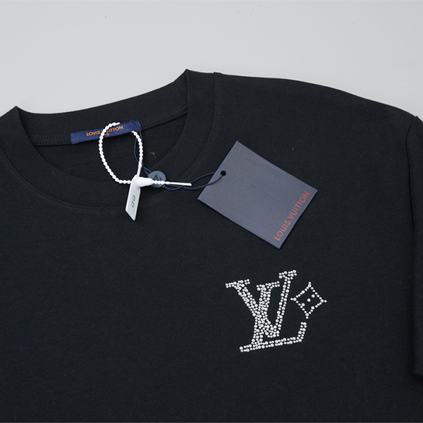 ルイ・ヴィトン（LOUIS VUITTON）ホットダイヤモンド プリント Tシャツ 半袖 メンズ & レディース