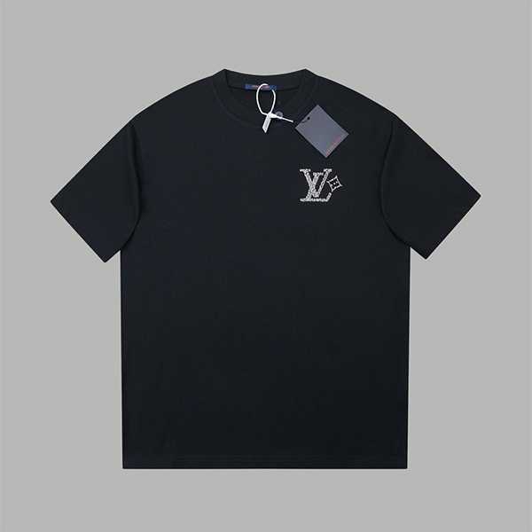 ルイ・ヴィトン（LOUIS VUITTON）ホットダイヤモンド プリント Tシャツ 半袖 メンズ & レディース