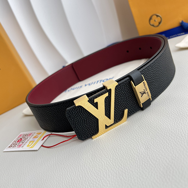 Louis Vuitton ルイヴィトン 牛革 ベルト 38MM 穴あけ器を贈り メンズ