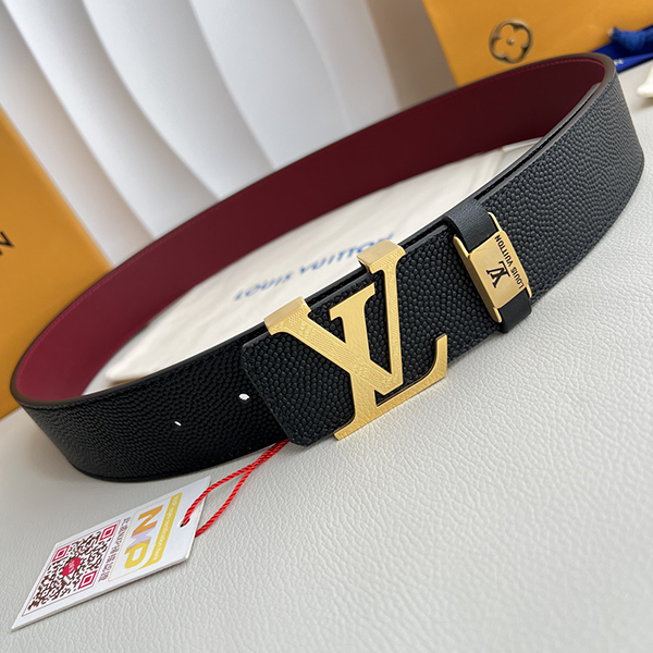 Louis Vuitton ルイヴィトン 牛革 ベルト 38MM 穴あけ器を贈り メンズ