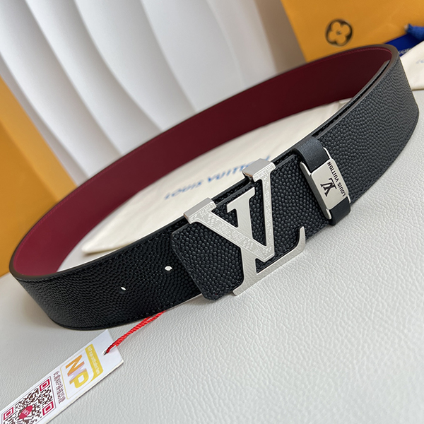 Louis Vuitton ルイヴィトン 牛革 ベルト 38MM 穴あけ器を贈り メンズ