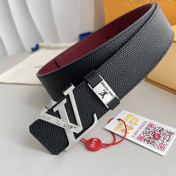 Louis Vuitton ルイヴィトン 牛革 ベルト 38MM 穴あけ器を贈り メンズ