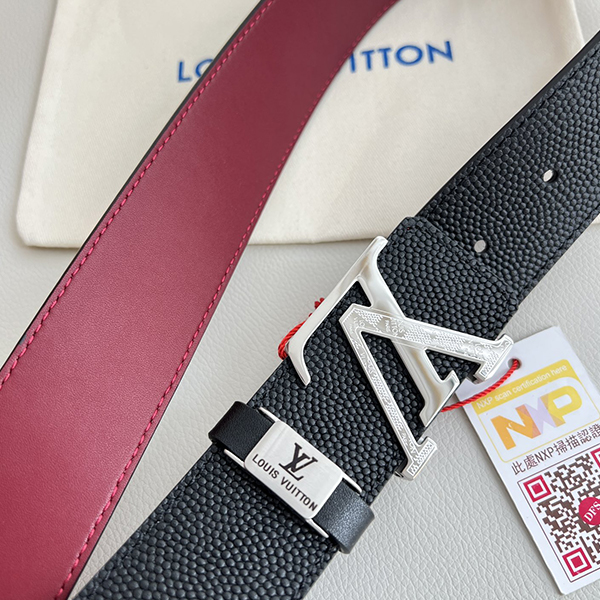 Louis Vuitton ルイヴィトン 牛革 ベルト 38MM 穴あけ器を贈り メンズ