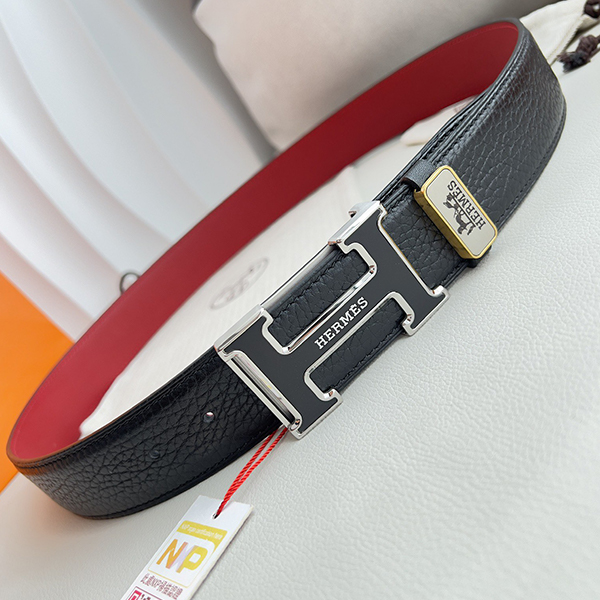 HERMES エルメス 牛革 ベルト 38MM 2色 穴あけ器を贈り メンズ