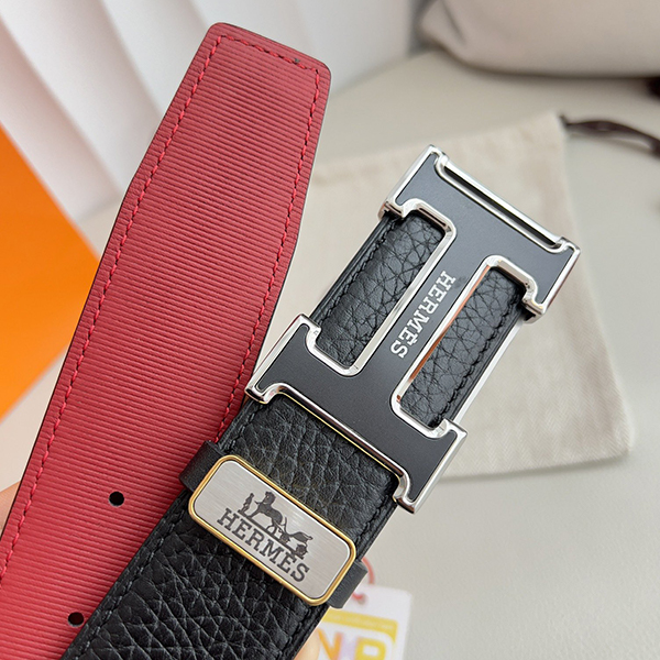 HERMES エルメス 牛革 ベルト 38MM 2色 穴あけ器を贈り メンズ