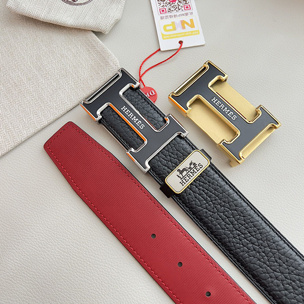 HERMES エルメス 牛革 ベルト 38MM 2色 穴あけ器を贈り メンズ