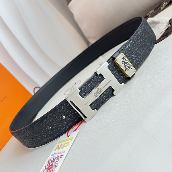 HERMES エルメス 牛革 ベルト 38MM 2色 穴あけ器を贈り メンズ