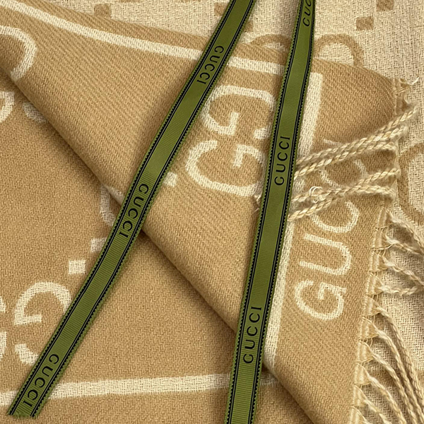 Gucci グッチ リバーシブル マフラー ストール レディース メンズ