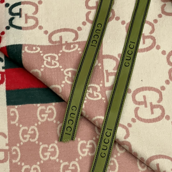 Gucci グッチ リバーシブル マフラー ストール レディース メンズ