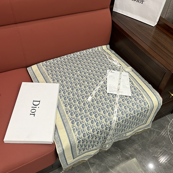 DIOR ディオール リバーシブル マフラー ストール レディース メンズ