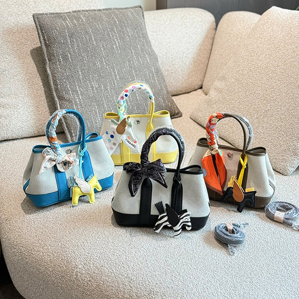 エルメス（HERMES） GARDEN PARTY 25cm ガーデン・パーティMini ミニ トートバッグ レディース