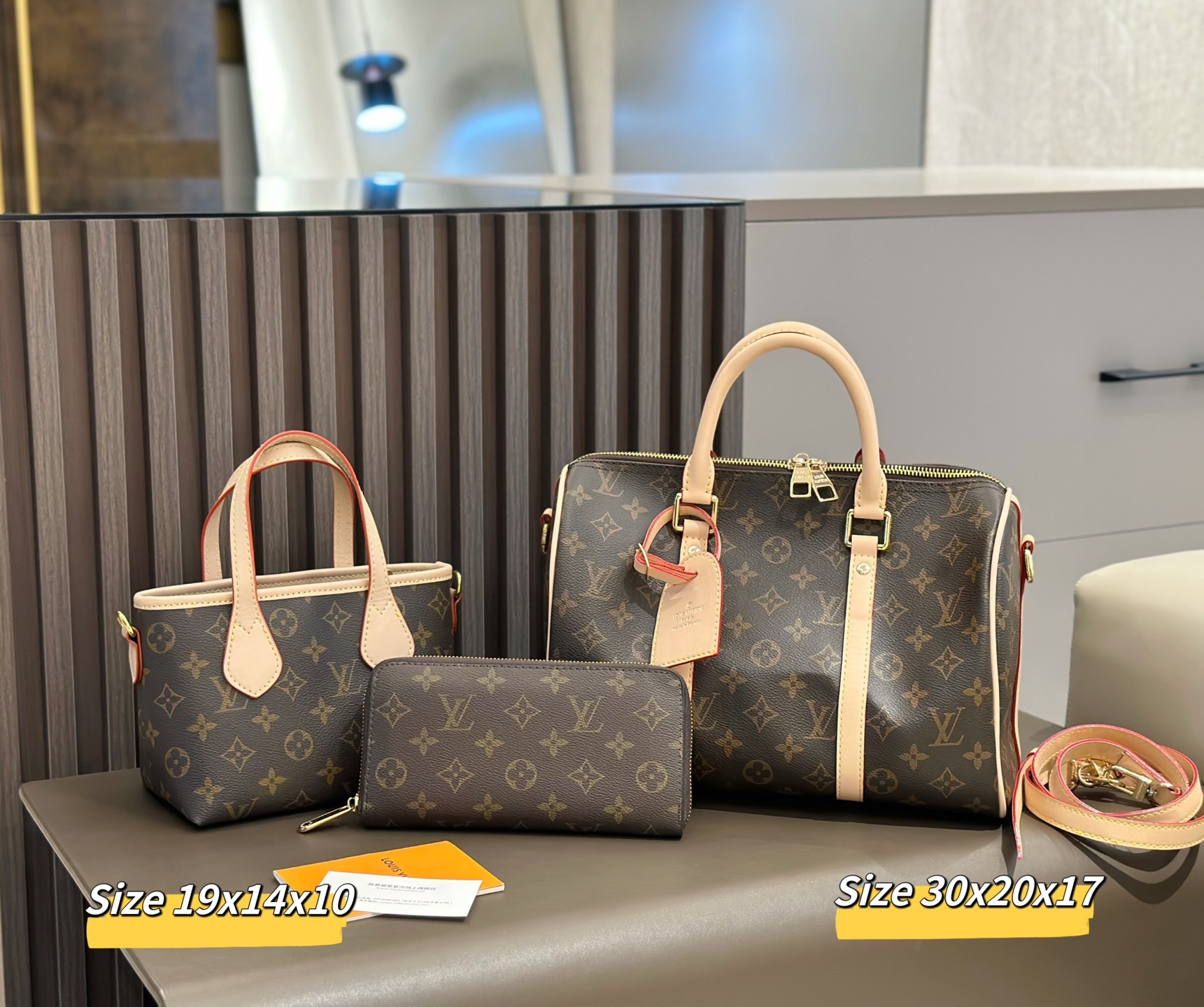 LOUIS VUITTON ルイヴィトン ボストンバッグ➕️ハンドバッグ➕️長財布 お得セット レディース