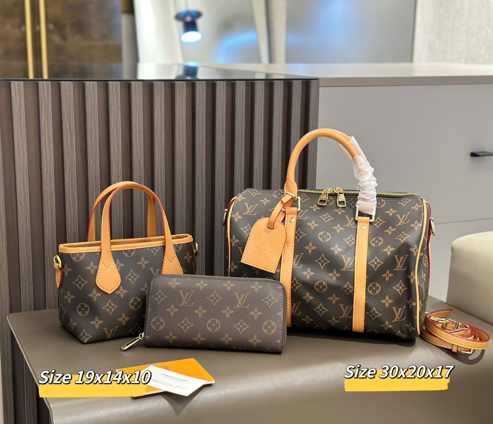 LOUIS VUITTON ルイヴィトン ボストンバッグ➕️ハンドバッグ➕️長財布 お得セット レディース