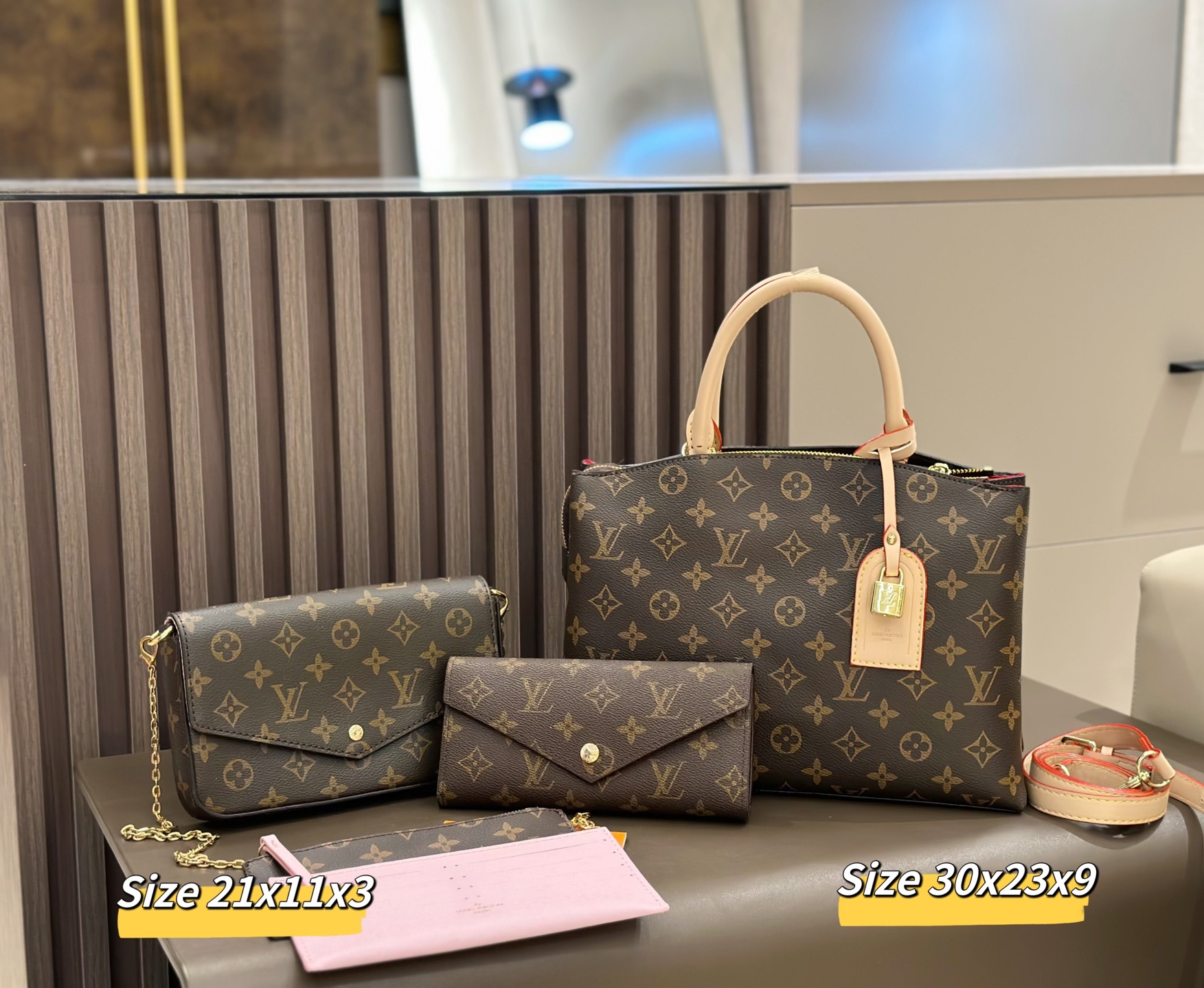 LOUIS VUITTON ルイヴィトン ハンドバッグ➕️ミニバッグ➕️長財布 お得セット レディース