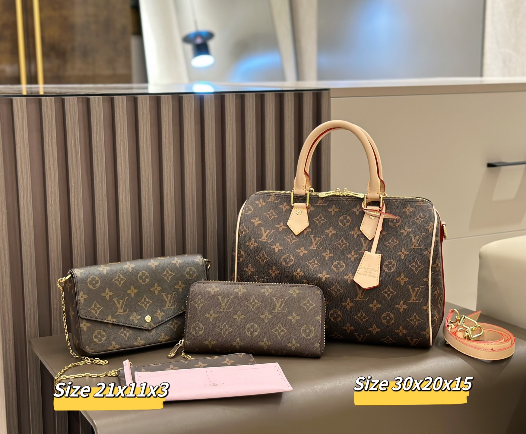 LOUIS VUITTON ルイヴィトン ボストンバッグ➕️ミニバッグ➕️長財布 お得セット レディース