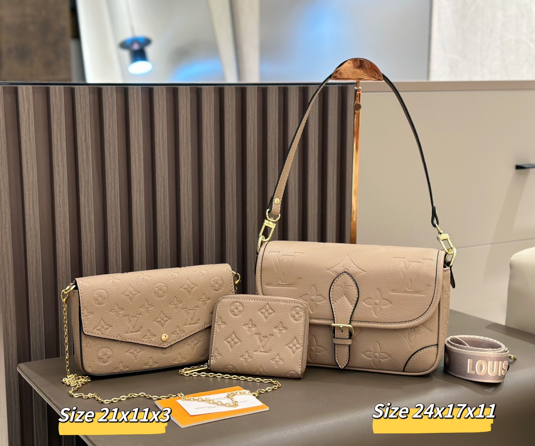 LOUIS VUITTON ルイヴィトン ハンドバッグ➕️ミニバッグ➕️長財布 お得セット レディース