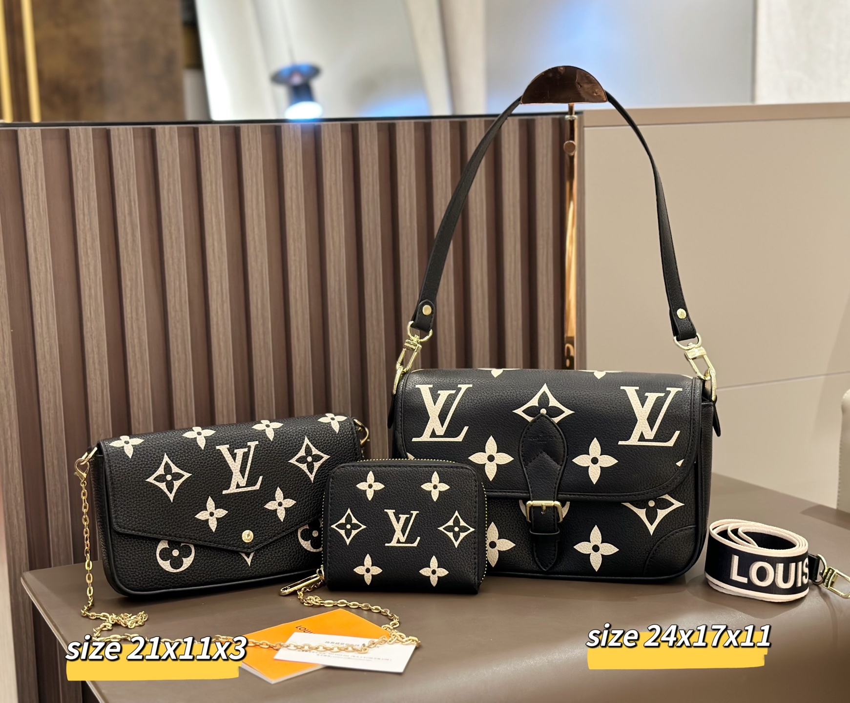 LOUIS VUITTON ルイヴィトン ハンドバッグ➕️ミニバッグ➕️長財布 お得セット レディース