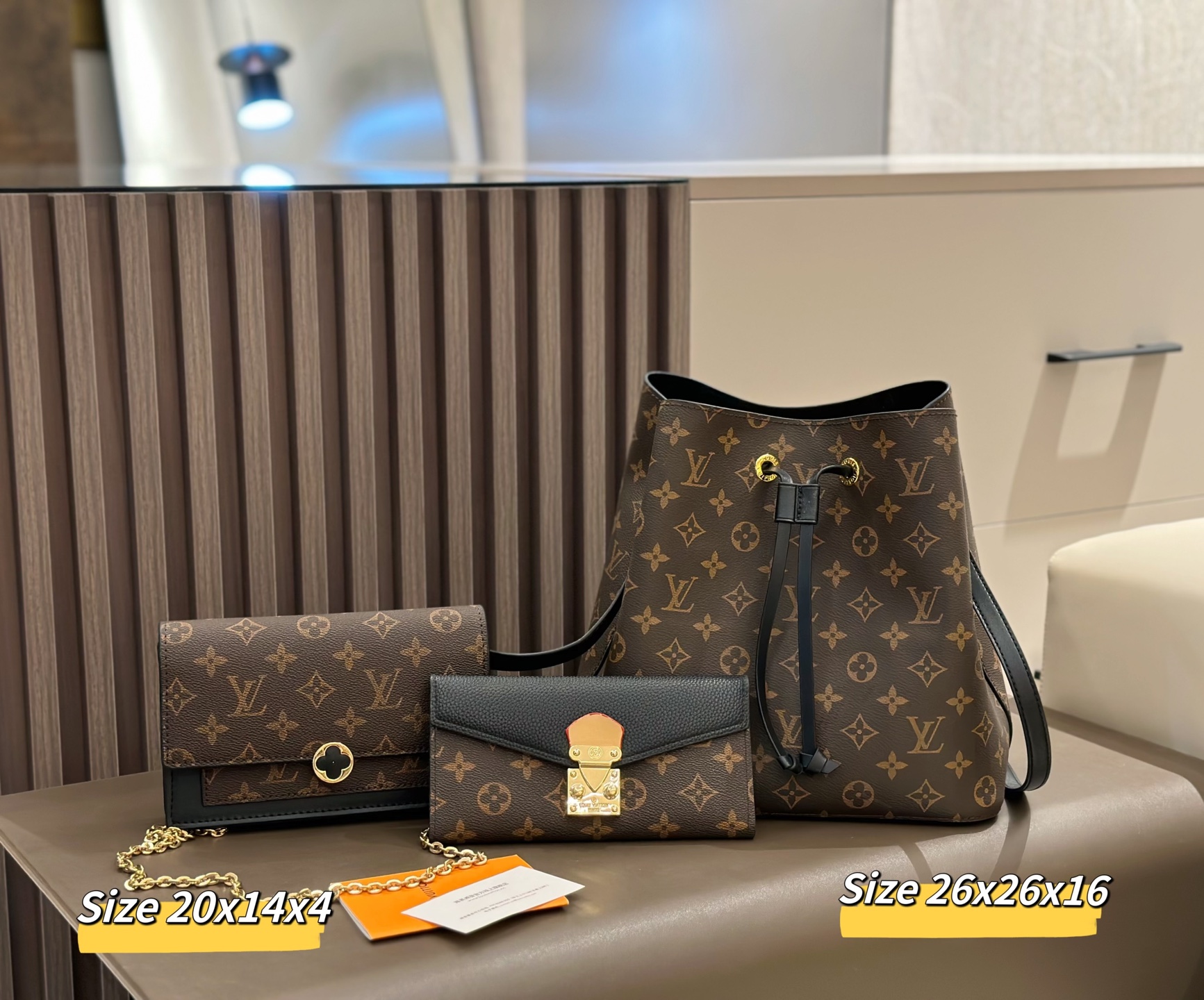 LOUIS VUITTON ルイヴィトン ハンドバッグ➕️ミニバッグ➕️長財布 お得セット レディース