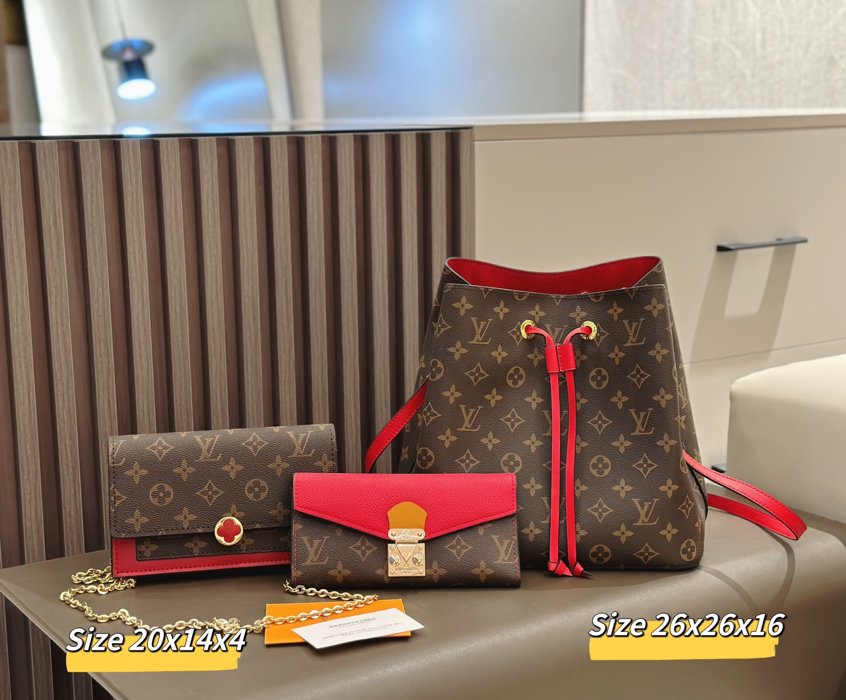 LOUIS VUITTON ルイヴィトン ハンドバッグ➕️ミニバッグ➕️長財布 お得セット レディース