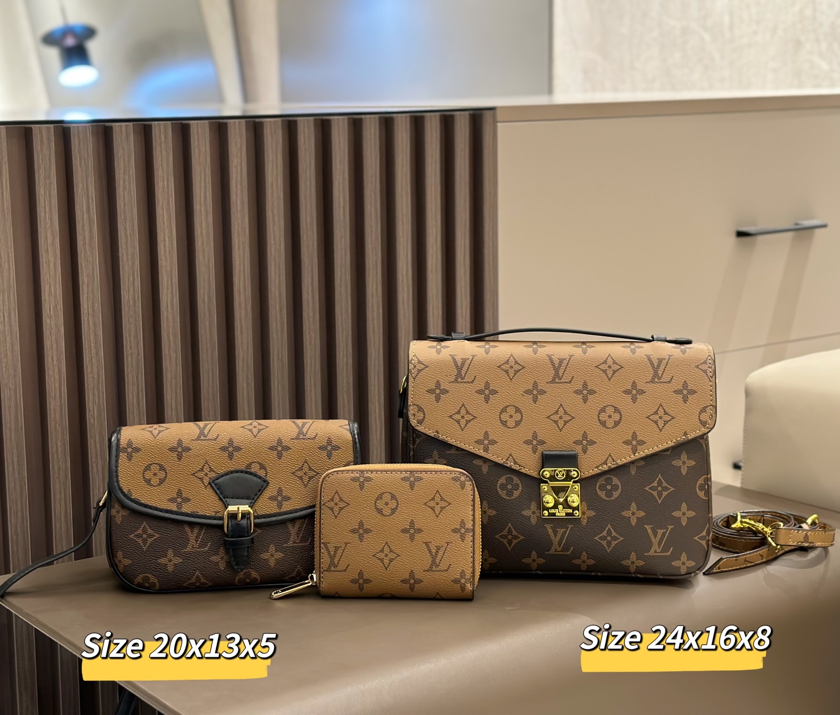 LOUIS VUITTON ルイヴィトン ショルダーバッグ➕️ミニバッグ➕️長財布 お得セット レディース