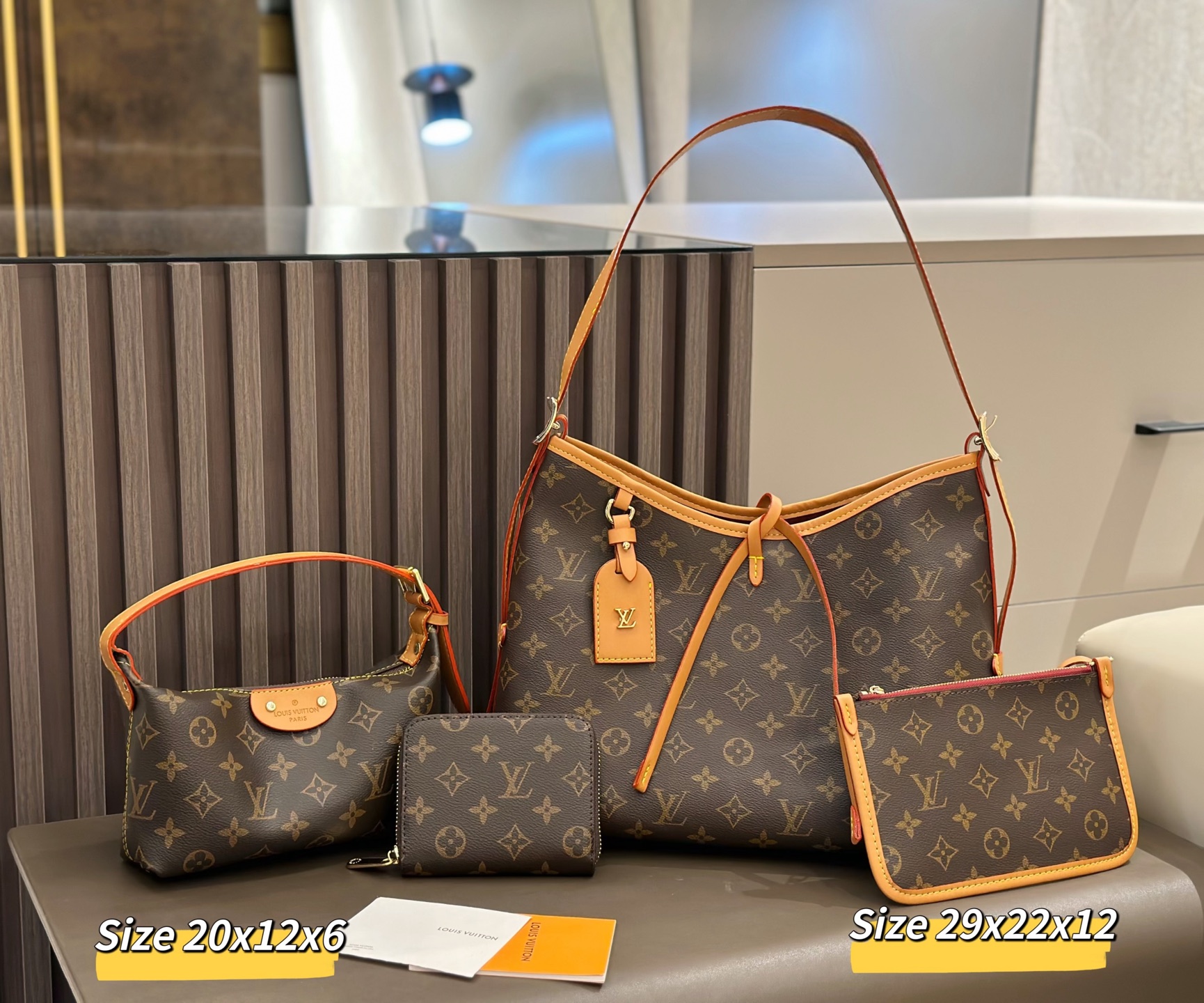 LOUIS VUITTON ルイヴィトンボストンバッグ➕️ミニバッグ➕️長財布 お得セット レディース