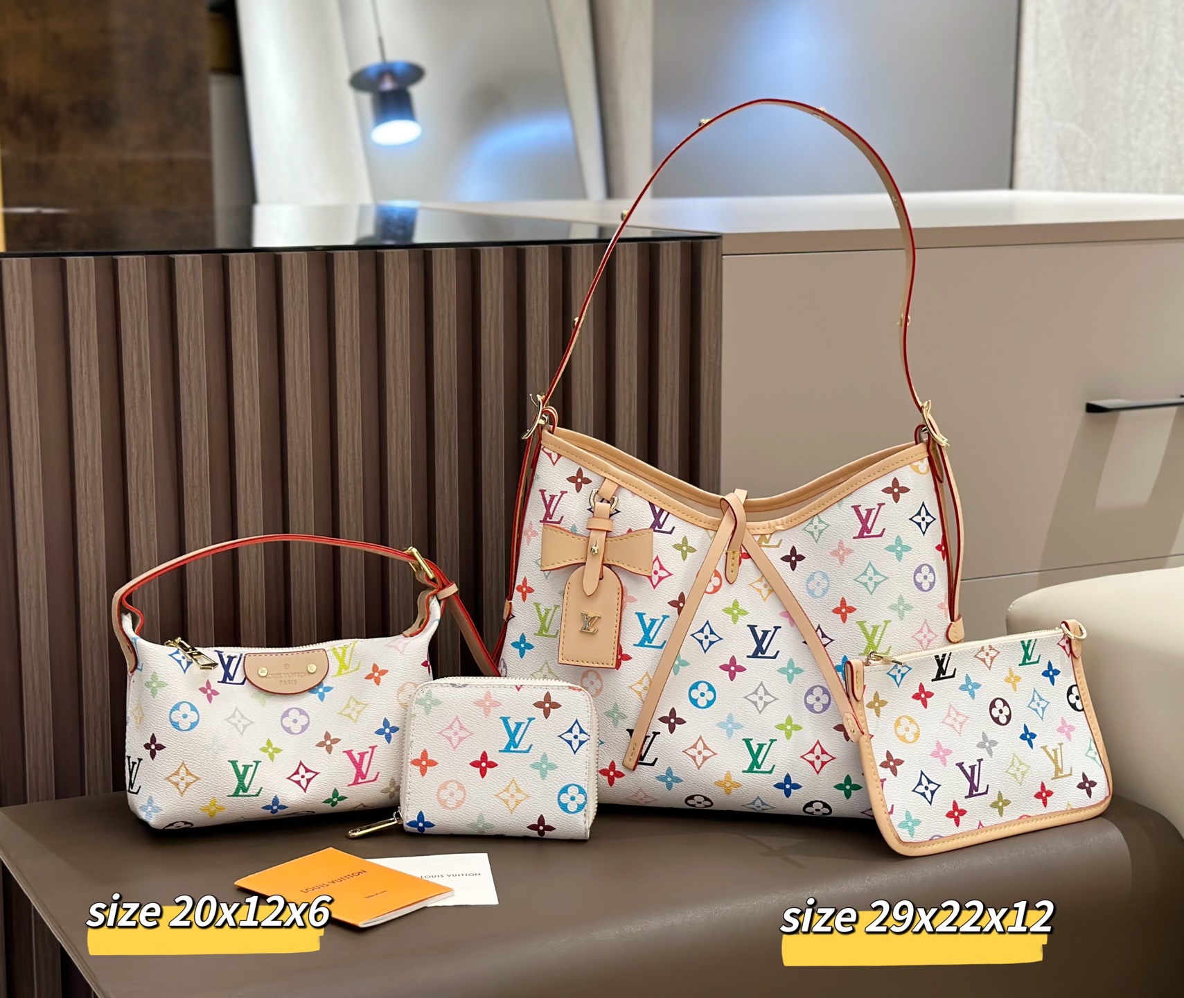 LOUIS VUITTON ルイヴィトンボストンバッグ➕️ミニバッグ➕️長財布 お得セット レディース