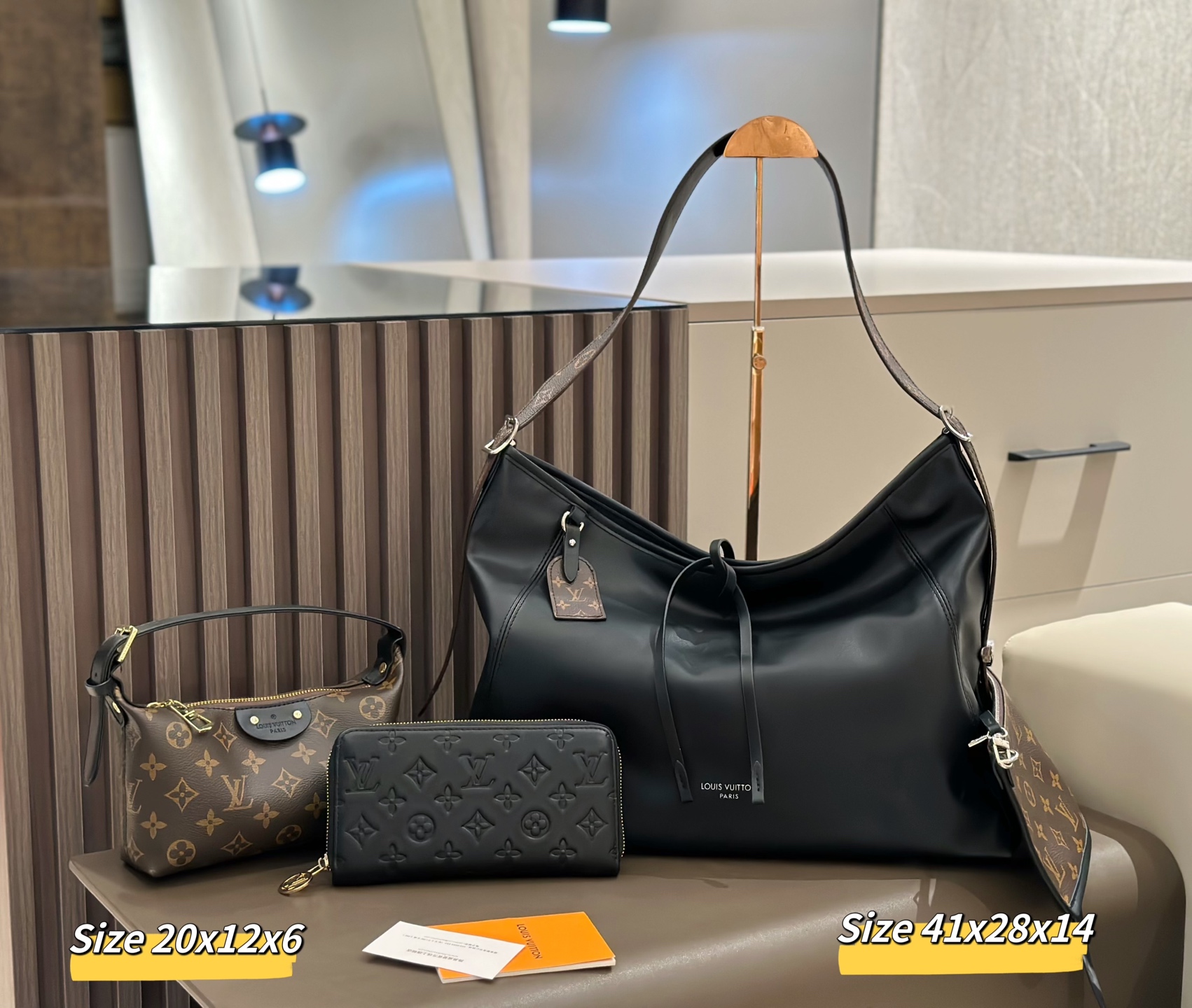 LOUIS VUITTON ルイヴィトンボストンバッグ➕️ミニバッグ➕️長財布 お得セット レディース