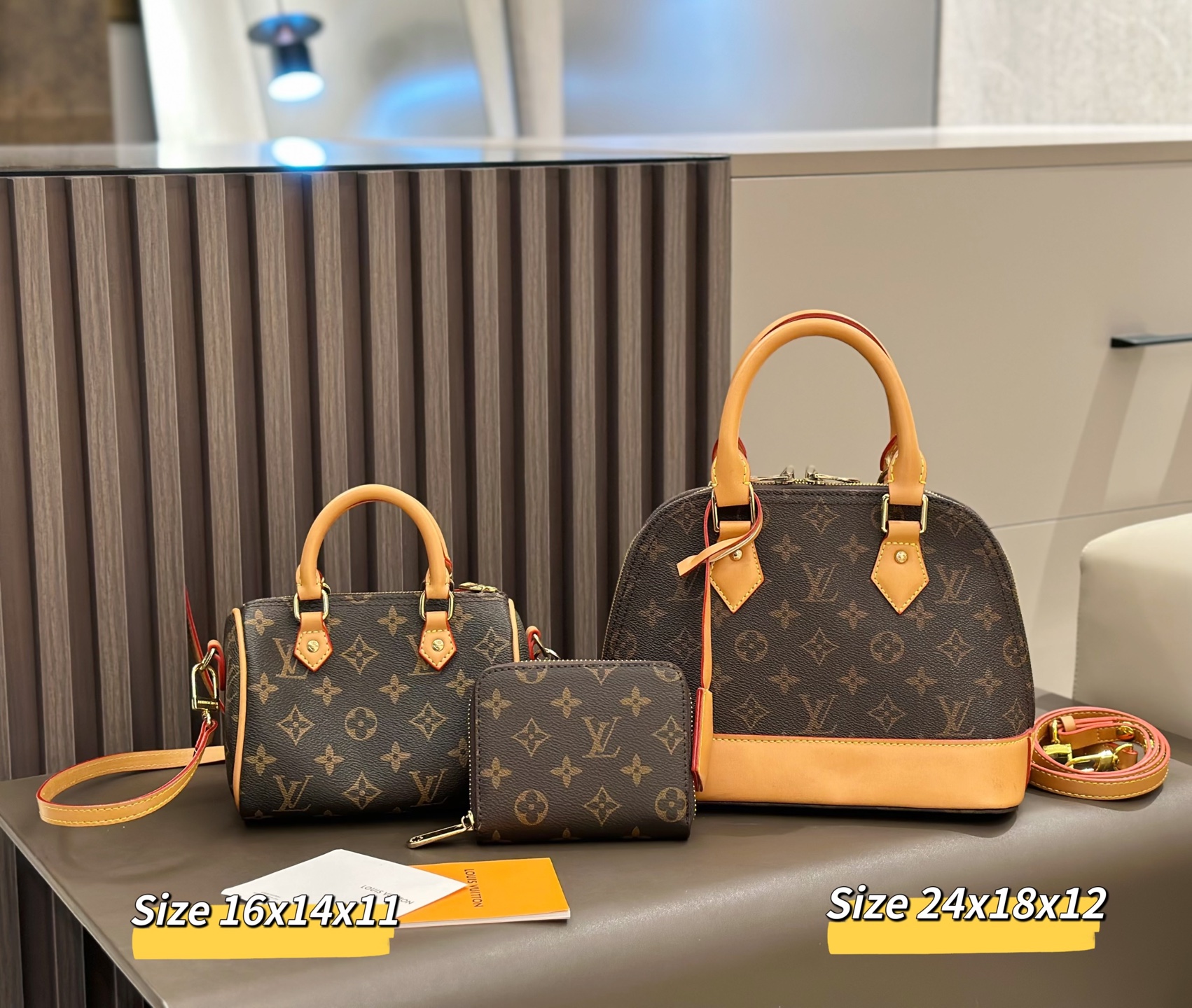LOUIS VUITTON ルイヴィトン トートバッグ➕️ハンドバッグ➕️長財布 お得セット レディース