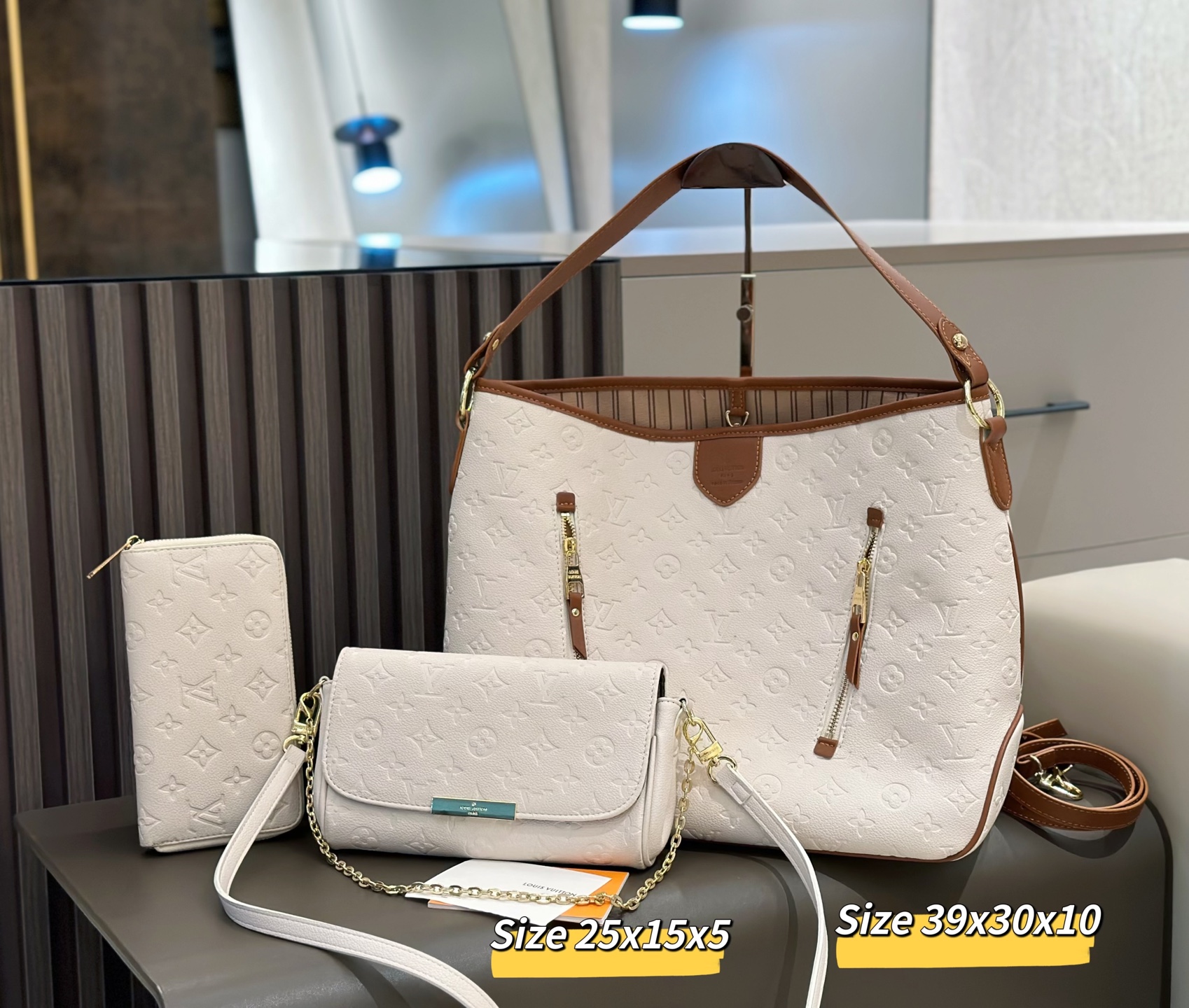 LOUIS VUITTON ルイヴィトン トートバッグ➕️ハンドバッグ➕️長財布 お得セット レディース