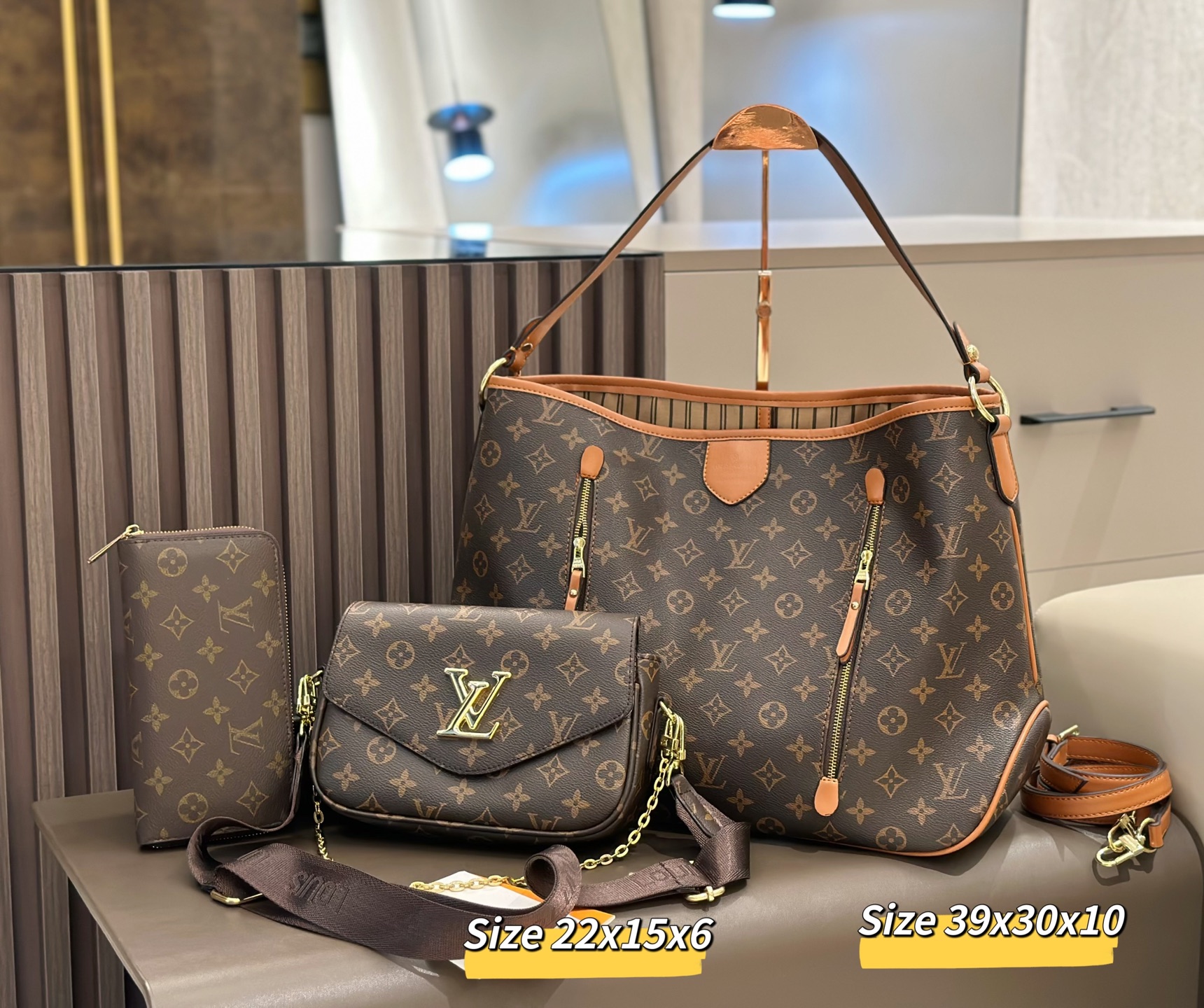 LOUIS VUITTON ルイヴィトン トートバッグ➕️ハンドバッグ➕️長財布 お得セット レディース