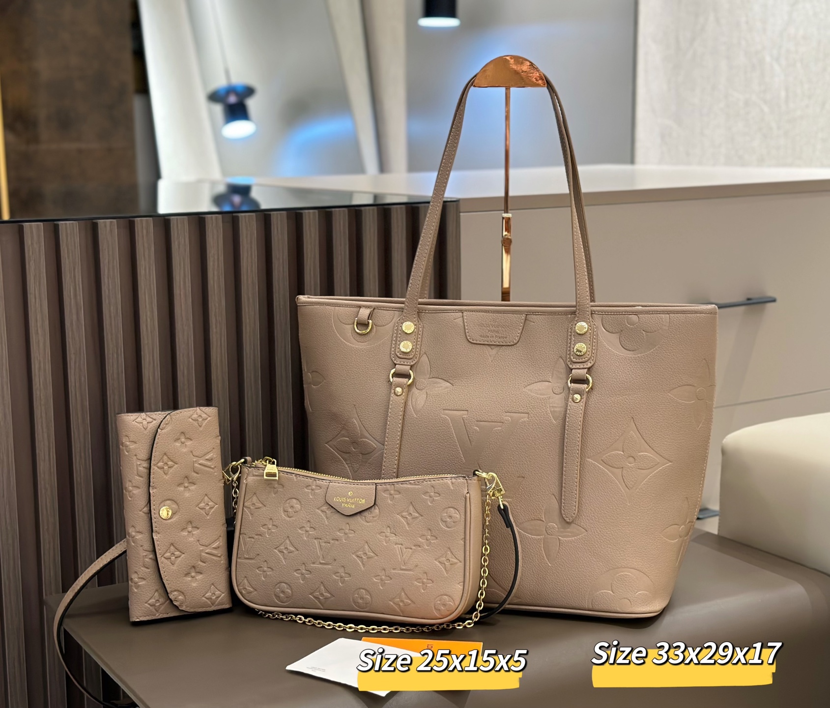 LOUIS VUITTON ルイヴィトン トートバッグ➕️ミニバッグ➕️長財布 お得セット レディース