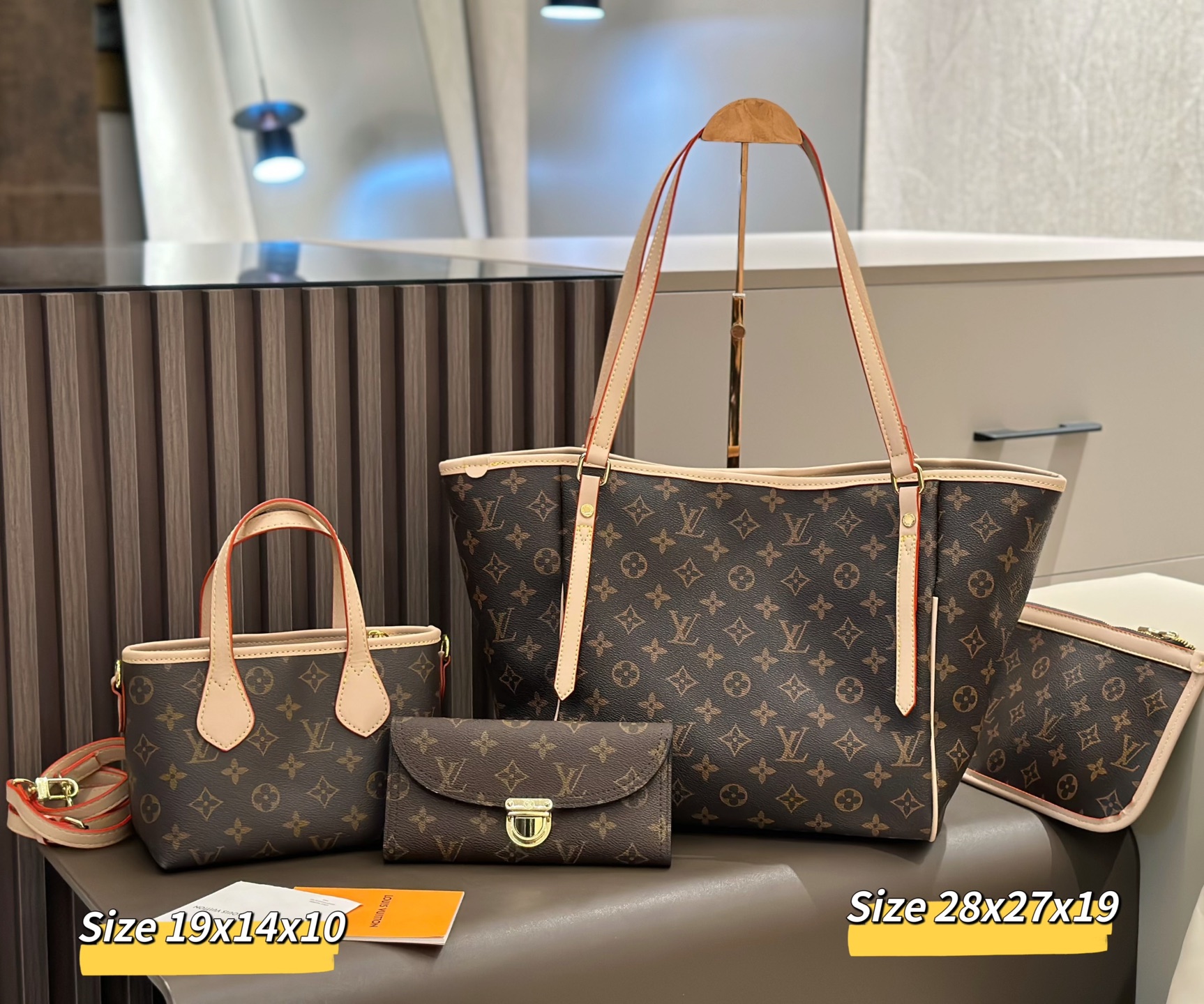 LOUIS VUITTON ルイヴィトン トートバッグ➕️ミニバッグ➕️長財布 お得セット レディース