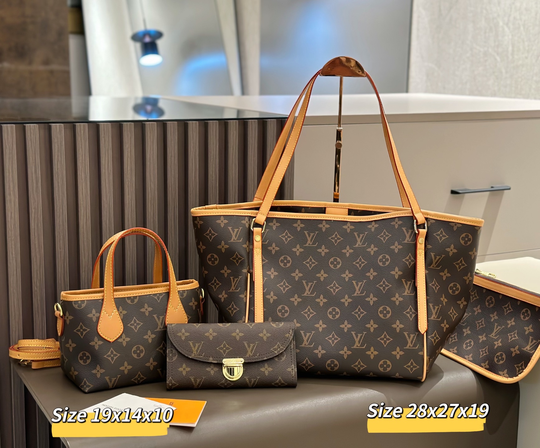 LOUIS VUITTON ルイヴィトン トートバッグ➕️ミニバッグ➕️長財布 お得セット レディース