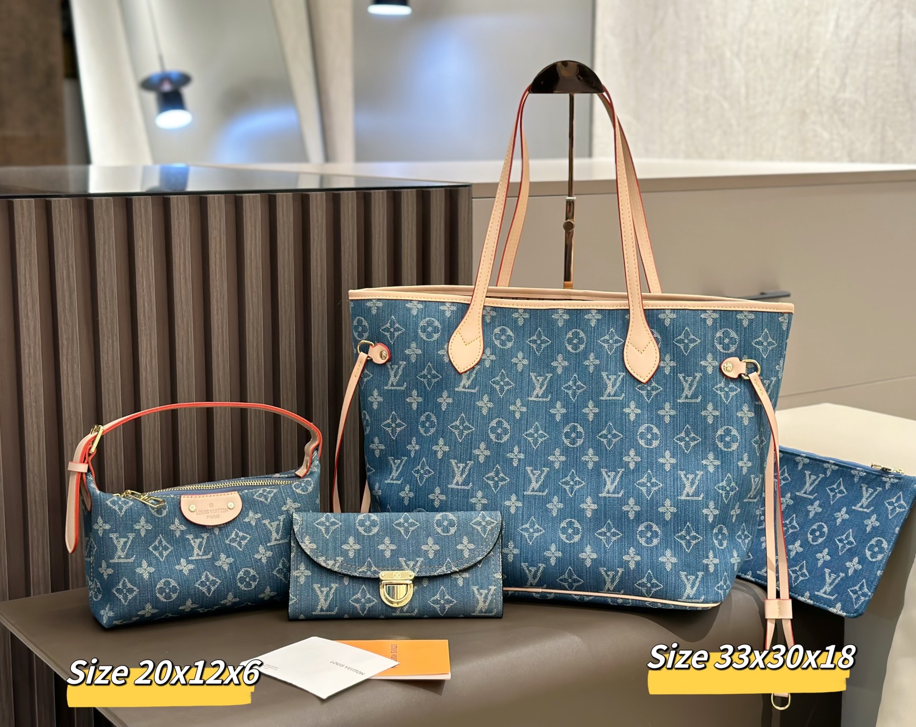 LOUIS VUITTON ルイヴィトン トートバッグ➕️ミニバッグ➕️長財布 お得セット レディース