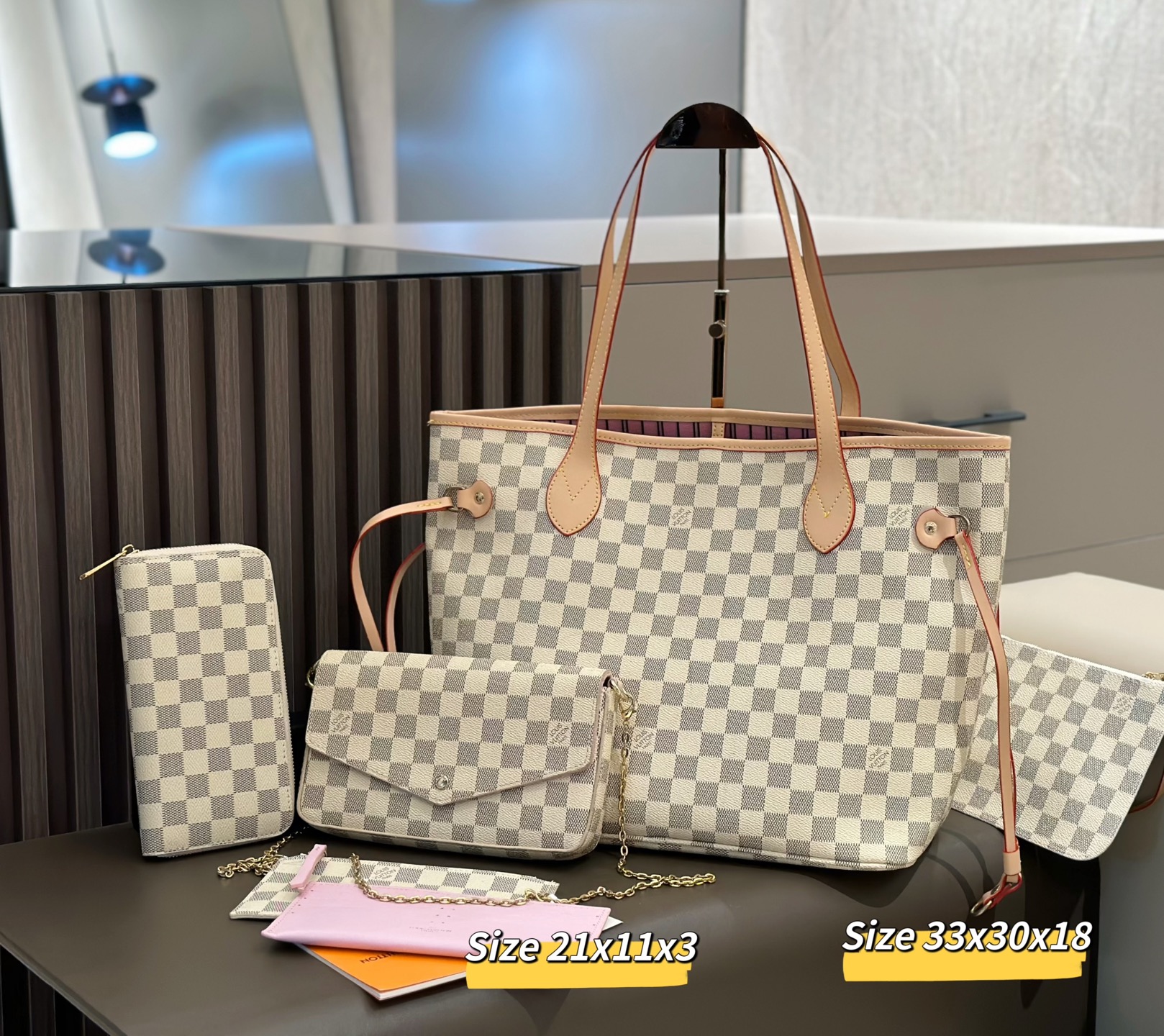 LOUIS VUITTON ルイヴィトン トートバッグ➕️ミニバッグ➕️長財布 お得セット レディース