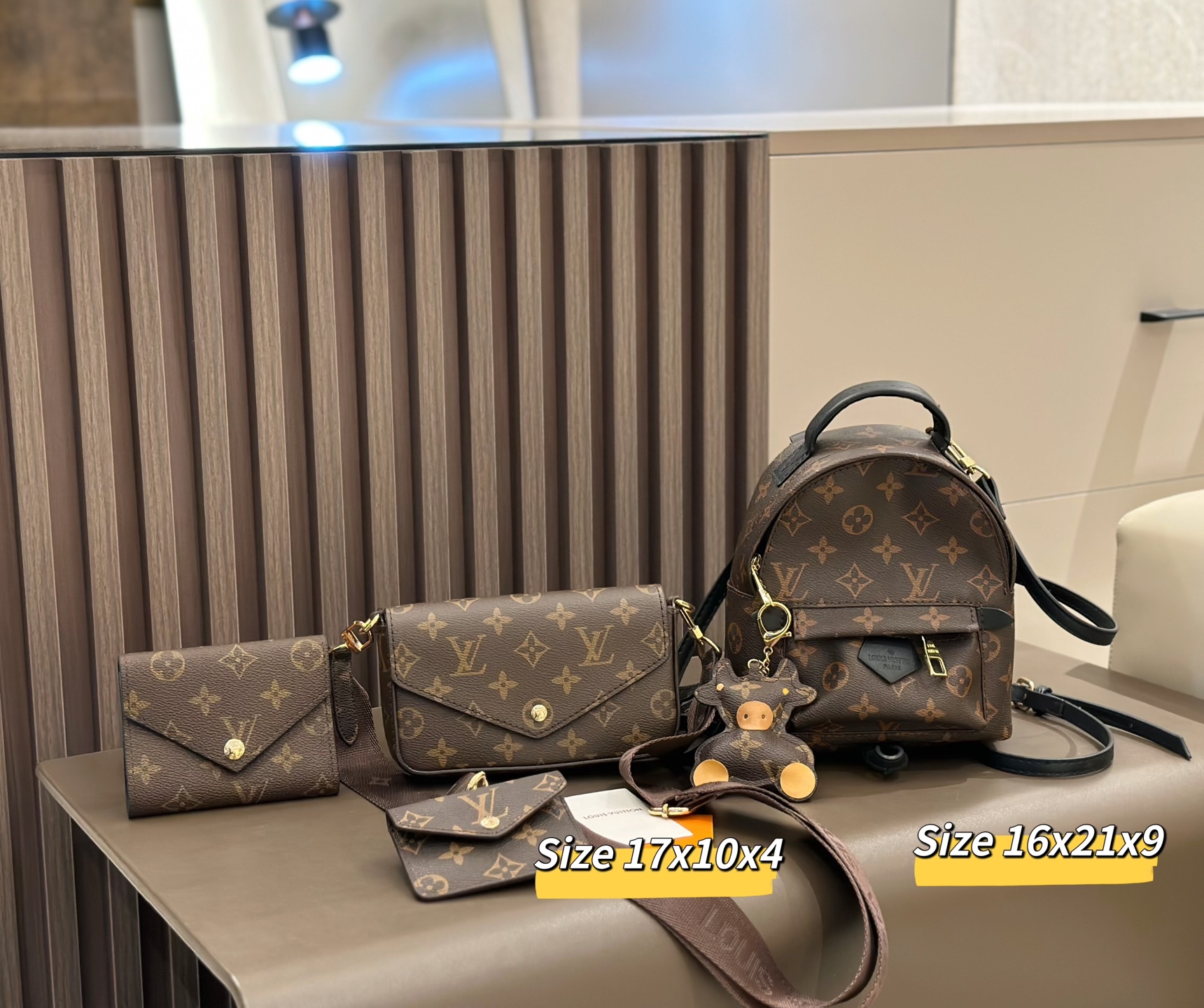 LOUIS VUITTON ルイヴィトン リュック・バックパック➕️ハンドバッグ➕️長財布 お得セット レディース