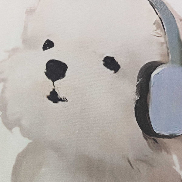 グッチ GUCCI ヘッドホン犬プリント Tシャツ 半袖 レディース メンズ