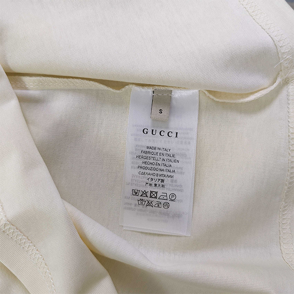 グッチ GUCCI  可愛い猫プリント Tシャツ 半袖 レディース メンズ