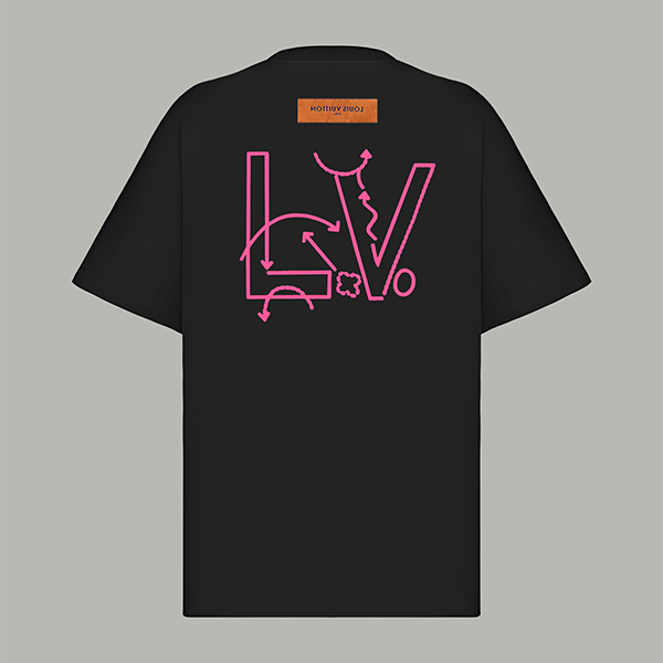 ルイ・ヴィトン（LOUIS VUITTON）夏 2025 新作 半袖 Tシャツ クルーネックメンズ &レディース
