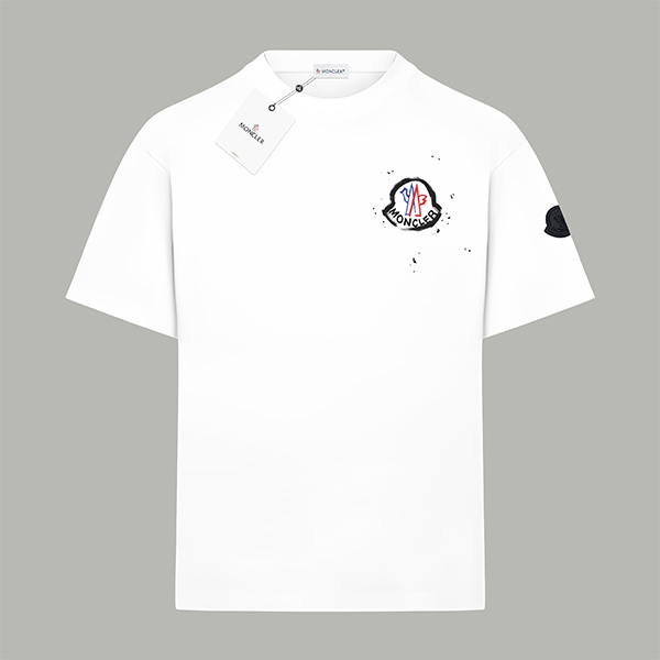 モンクレール（MONCLER） 夏 2025 新作 半袖 Tシャツ クルーネックメンズ &レディース