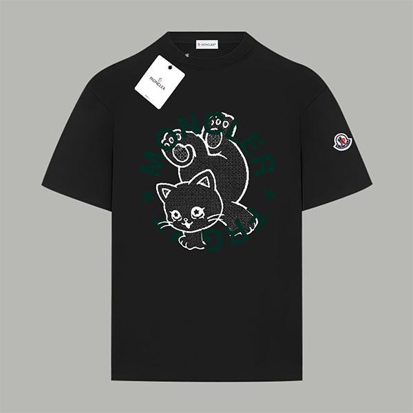 モンクレール（MONCLER） 夏 2025 新作 半袖 Tシャツ クルーネックメンズ &レディース