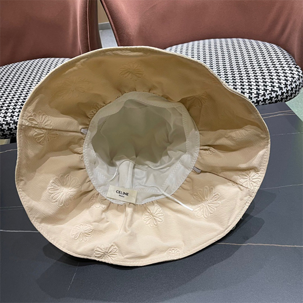 セリーヌ（CELINE） 春夏 バケットハット 帽子 UVカット キャップ 折りたたみ 紫外線対策 日焼け対策 アウトドア 日よけ メンズ＆レディース