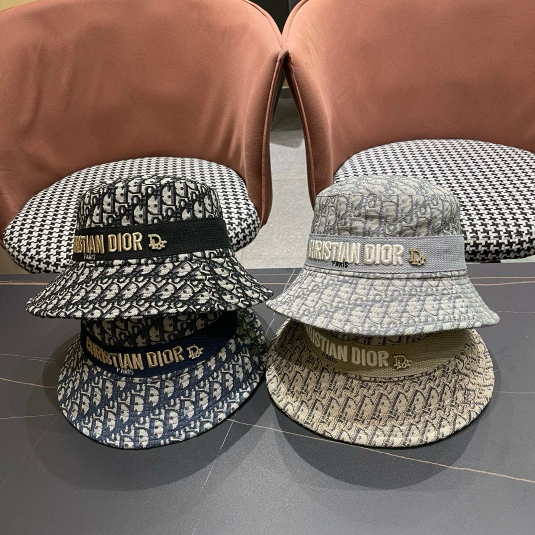 ディオール dior 刺繍ロゴバケットハット 4色 帽子 メンズ＆レディース