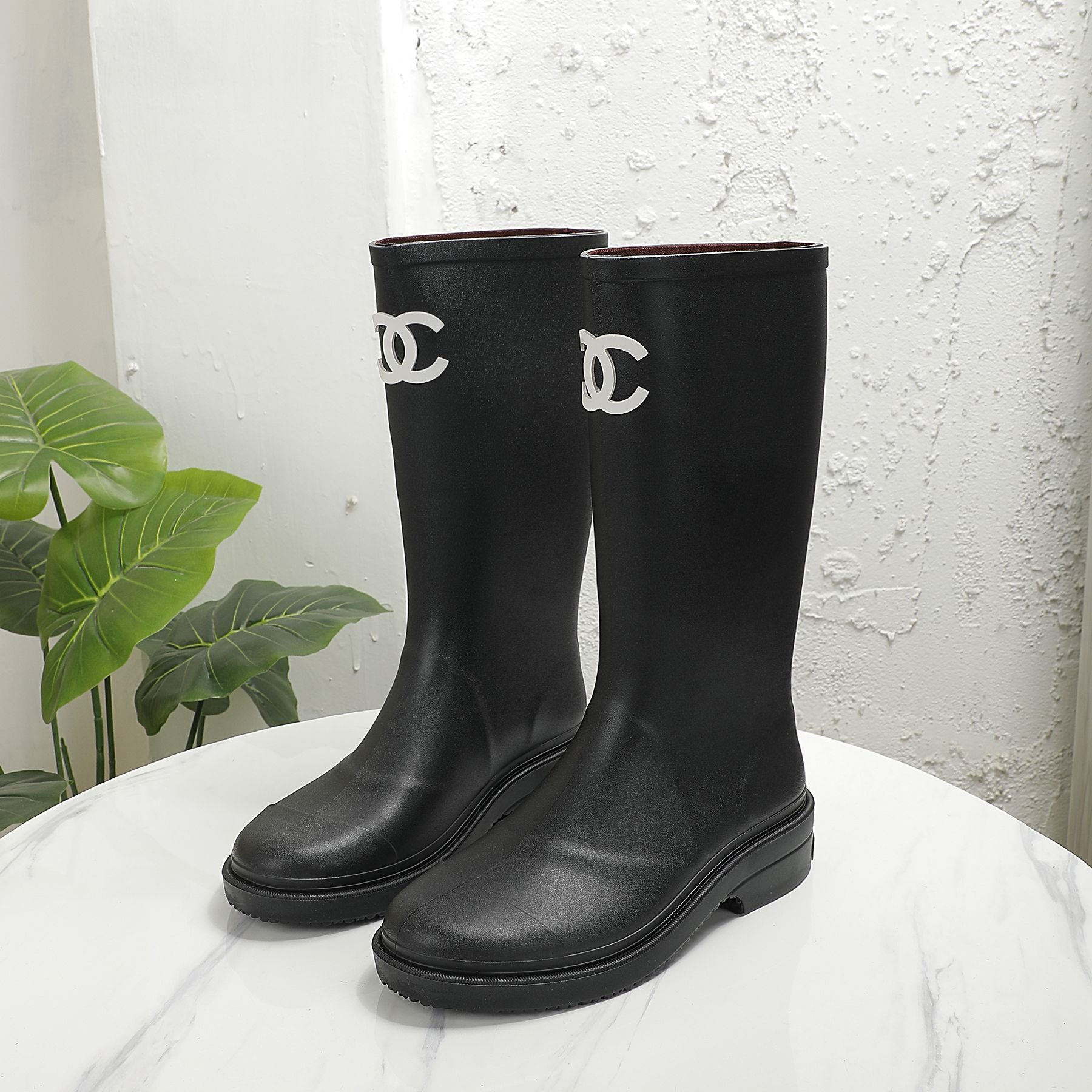 シャネル CHANEL ロング レインブーツ シューズ レディース ジェニー愛用