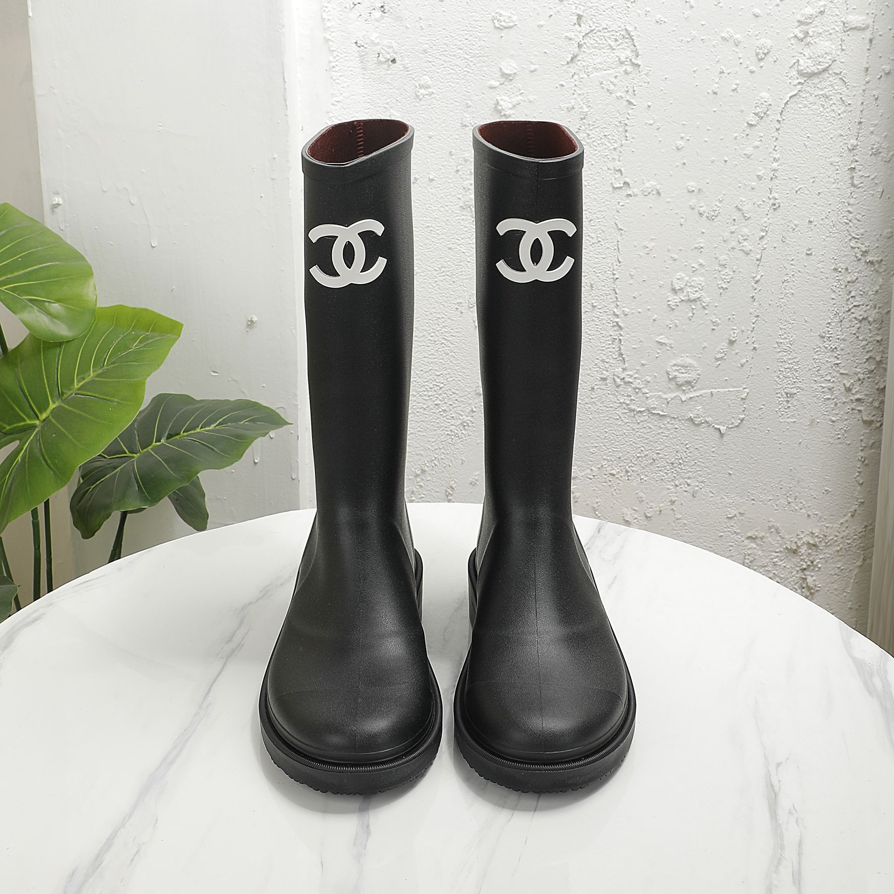 シャネル CHANEL ロング レインブーツ シューズ レディース ジェニー愛用
